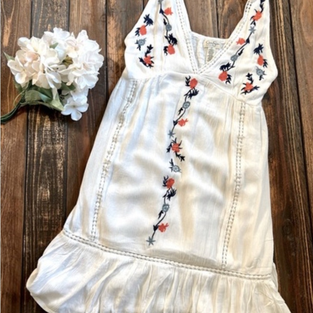 Embroidered Womens Dress Jessica Simpson XS